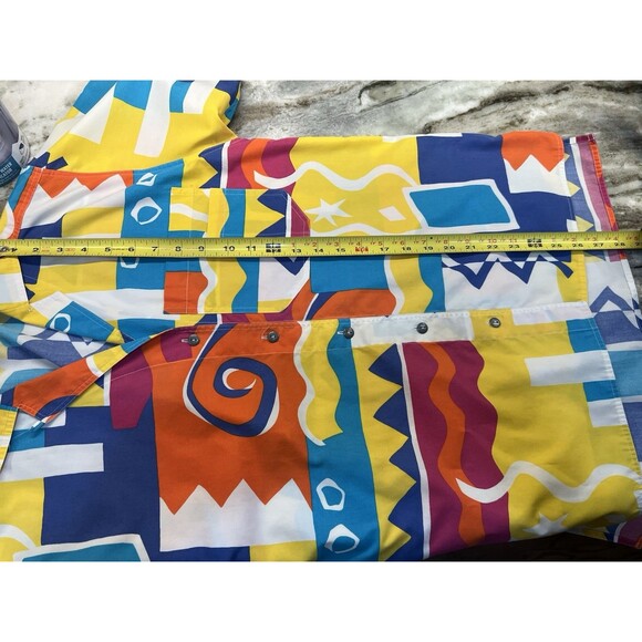 Vintage Lizwear Liz Claiborne Women's 90’s Geometric Retro Abstract Pattern - Picture 8 of 8